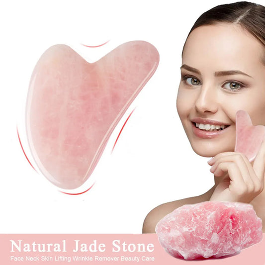 Gua Sha Scraper | Natural Jade Stone